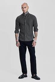 Charcoal Grey Slim Fit Shirts – Sleek & Modern Everyday Style