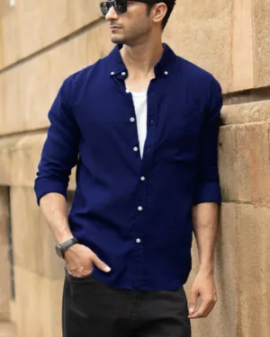 Royal Linen Blend Shirt