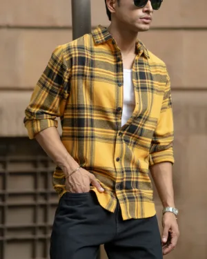Russet Brown Cord Shirt