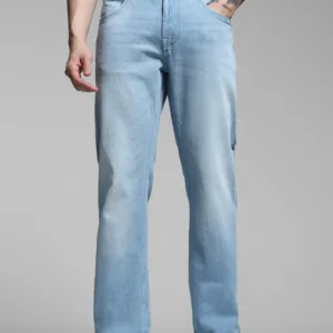 Light Grey Regular Fit Denim Jeans