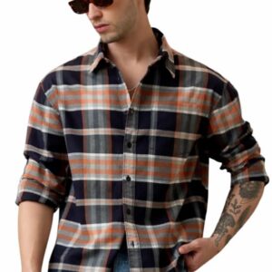 Exclusive Checked Full Sleeve Plaid Shirt for Men | AB_TB_492