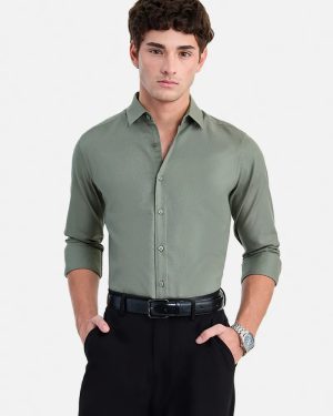 100% Cotton Slim Fit Shirts – Clean & Sharp Everyday Style