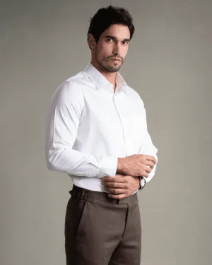 Double Cuff White Shirts – Classic Formal Elegance