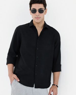 Black Slim Fit Shirts – Classic Sharp & Modern Look