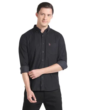 Dark Sky Knitted Cord Shirt