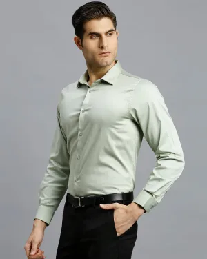 Collar Plain Shirt - Pista