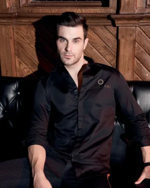 Lining Black Shirts – Sleek & Modern Smart Casual Style