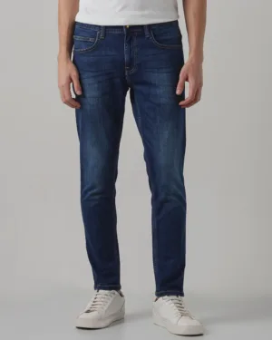 Dk Blue 5 Pocket Low-Rise Ankle Length jeans