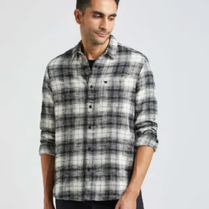 Grey Check Shirt