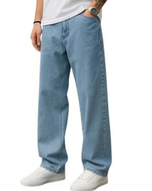 Peach Textured Waffle Weave Straight Fit Cargo Pants with Flap Pockets