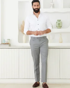 Light Grey Denim Core Trousers