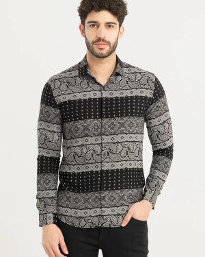 Boho Art Black Shirts – Bold Artistic & Trendy Street Style