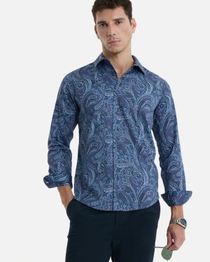 100% Cotton Slim Fit Floral Shirts – Fresh & Stylish Look