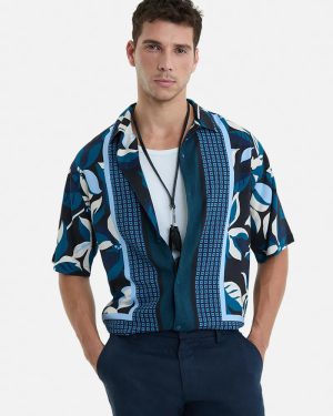 100% Cotton Oversized Printed Shirts – Trendy & Relaxed Street Style