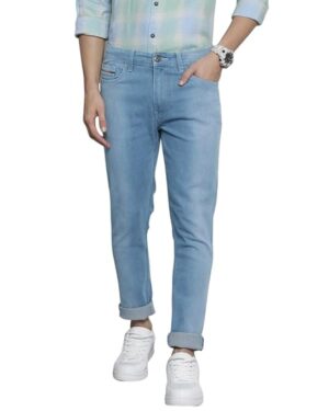 Raw Indigo Denim Regular Fit Jeans
