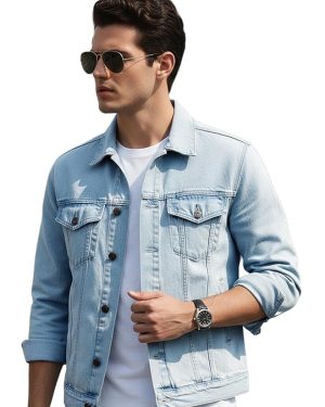 Ice Blue Denim Shirt