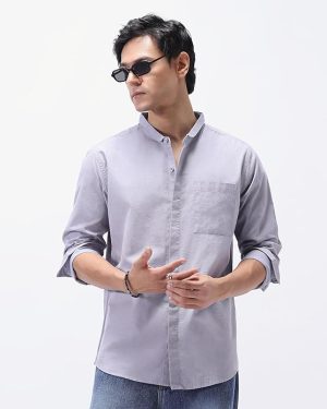 Pale Yellow Lightweight Structured Shirt