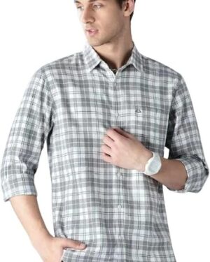 Regular Fit Checks Plus Size Shirts – Comfortable Everyday Classic Style