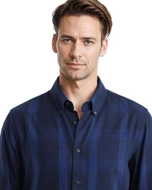 Navy Corduroy Shirt
