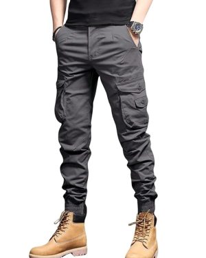 Off-White Cotton Cargo Pant
