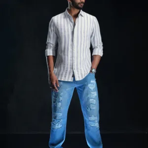 Classic Stripes Shirts for Men | Regular Fit Comfort