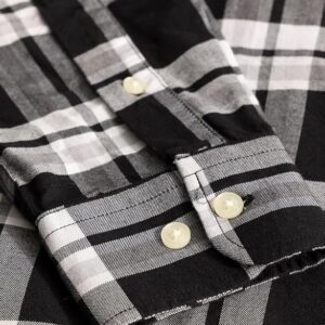 Black Checkered Shirts