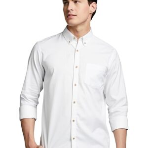 Off-White Double Pockets Regular Fit Full Sleeves Shirt