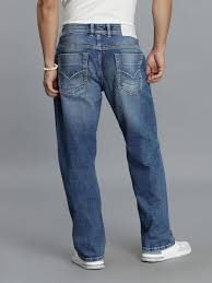 Med Blue 5 Pocket Midrise, Comfort Straight Fit Cropped jeans