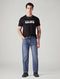 Med Blue 5 Pocket Mid-Rise Slim Straight Fit jeans