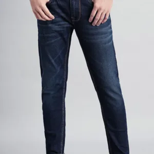 Dk Blue 5 Pocket Low-Rise Ankle Length Jeans