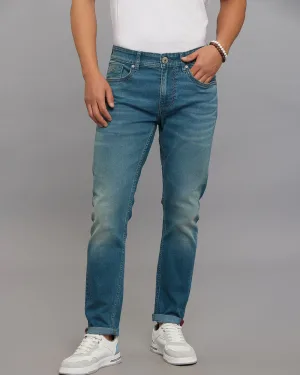 Greenish 5 Pocket Low-Rise Ankle Length Stretch Jeans