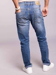 Med Blue 5 Pocket Low-Rise Ankle Length Jeans