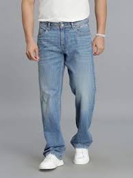 Med Blue 5 Pocket Midrise, Comfort And Straight Fit Jeans