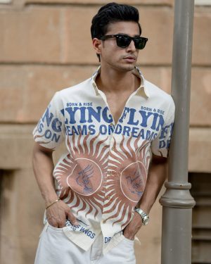 Falcon Washed Printed Shirt