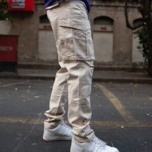 Beige Regular Fit Cargo