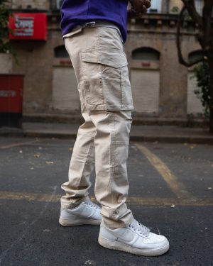 Beige Regular Fit Cargo
