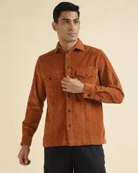 Rust Core Overshirt – Premium Layering Shirt for Men