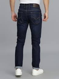 Dk Blue 5 Pocket Low-Rise Ankle Length Jeans