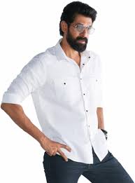 White Solid Slim Fit Shirts – Crisp & Timeless Modern Style