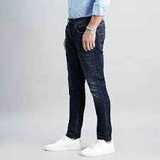 Dk Blue 5 Pocket Low-Rise Ankle Length Jeans