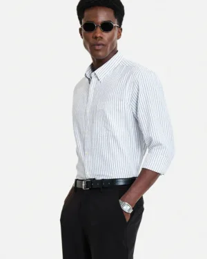 Cotton Stripes Shirt