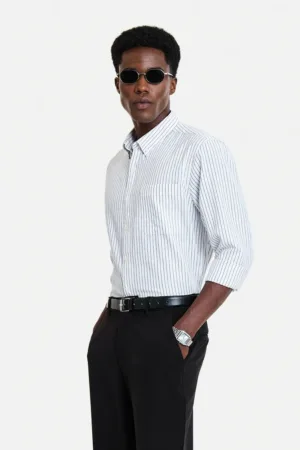 Cotton Stripes Shirt