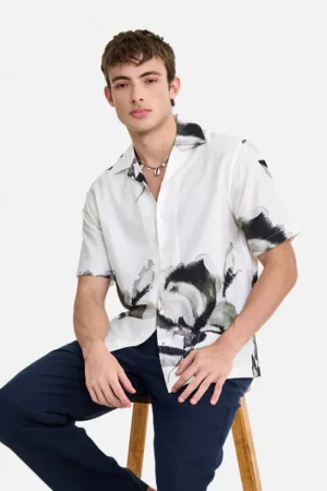 Box Fit Floral Shirt