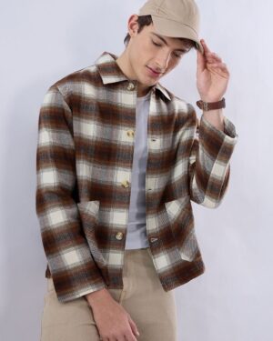 Men's Classic Checked Casual Shirt | Premium Cotton | Full Sleeve | Regular Fit