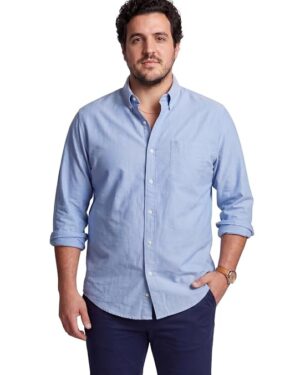 Men Oxford Cotton Casual Shirt