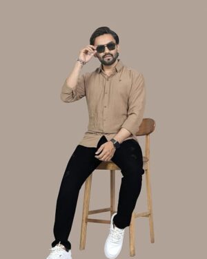 Premium Cotton Regular Fit Solid Shirt