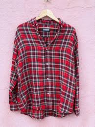 Men's Red Checked Casual Shirt | Premium Cotton | Full Sleeve | Relaxed Fit